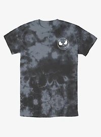 The Nightmare Before Christmas Jack Skellington Pocket Tie-Dye T-Shirt