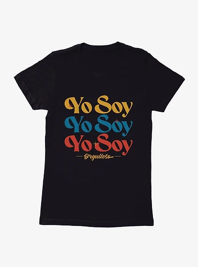 Yo Soy Orgulloso Womens T-Shirt