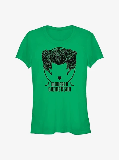 Disney Hocus Pocus Winifred Sanderson Hair Girls T-Shirt
