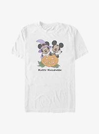 Disney Mickey Mouse & Minnie Pumpkin T-Shirt