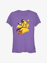 Pokemon Pikachu Wizard Girls T-Shirt