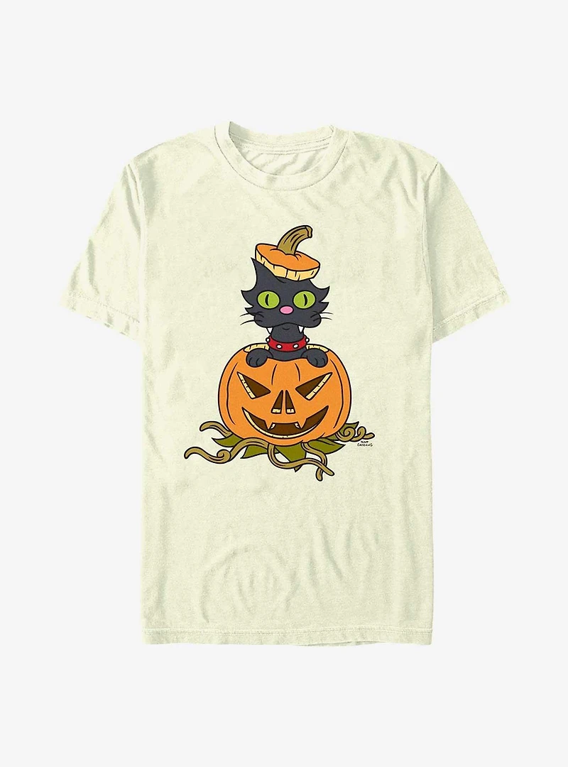 The Simpsons Snowball II In Pumpkin T-Shirt