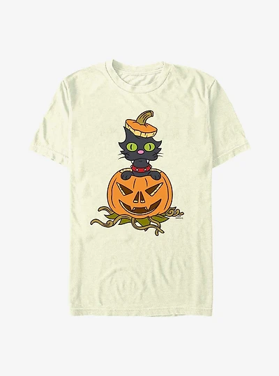 The Simpsons Snowball II In Pumpkin T-Shirt