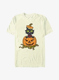 The Simpsons Snowball II In Pumpkin T-Shirt