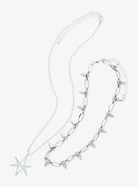 Bring Me The Horizon Logo Spike Necklace Set