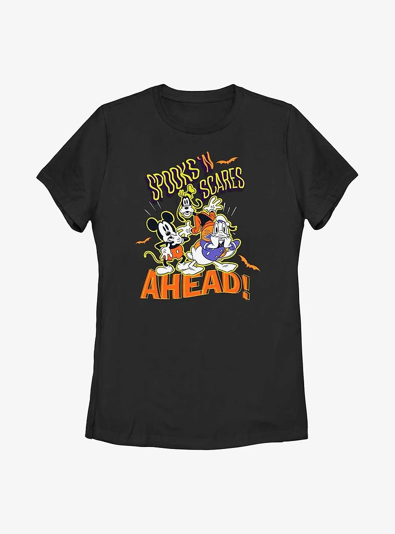 Disney Mickey Mouse Spooks 'n Scares Womens T-Shirt