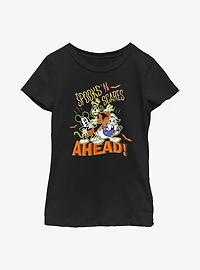 Disney Mickey Mouse Spooks 'n Scares Youth Girls T-Shirt