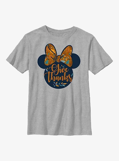 Disney Minnie Mouse Give Thanks Youth T-Shirt