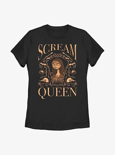 Disney Nightmare Before Christmas Scream Queen Sally Womens T-Shirt