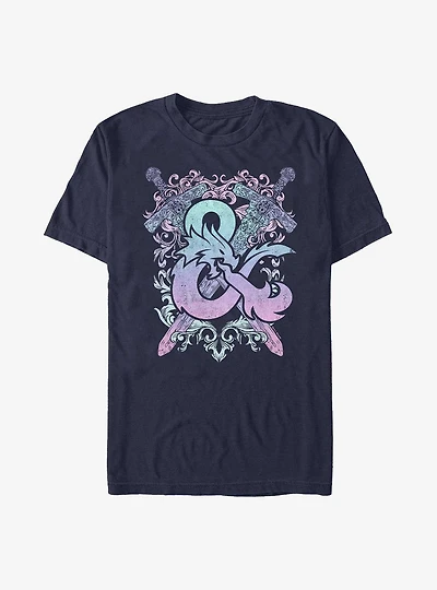Dungeons & Dragons Pastel Logo T-Shirt