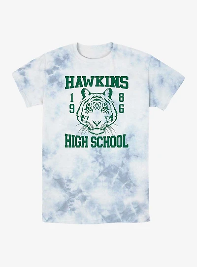 Stranger Things Hawkins High School 1986 Tie-Dye T-Shirt