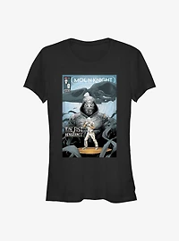 Marvel Moon Knight Fist of Vengeance Comic Cover Girls T-Shirt