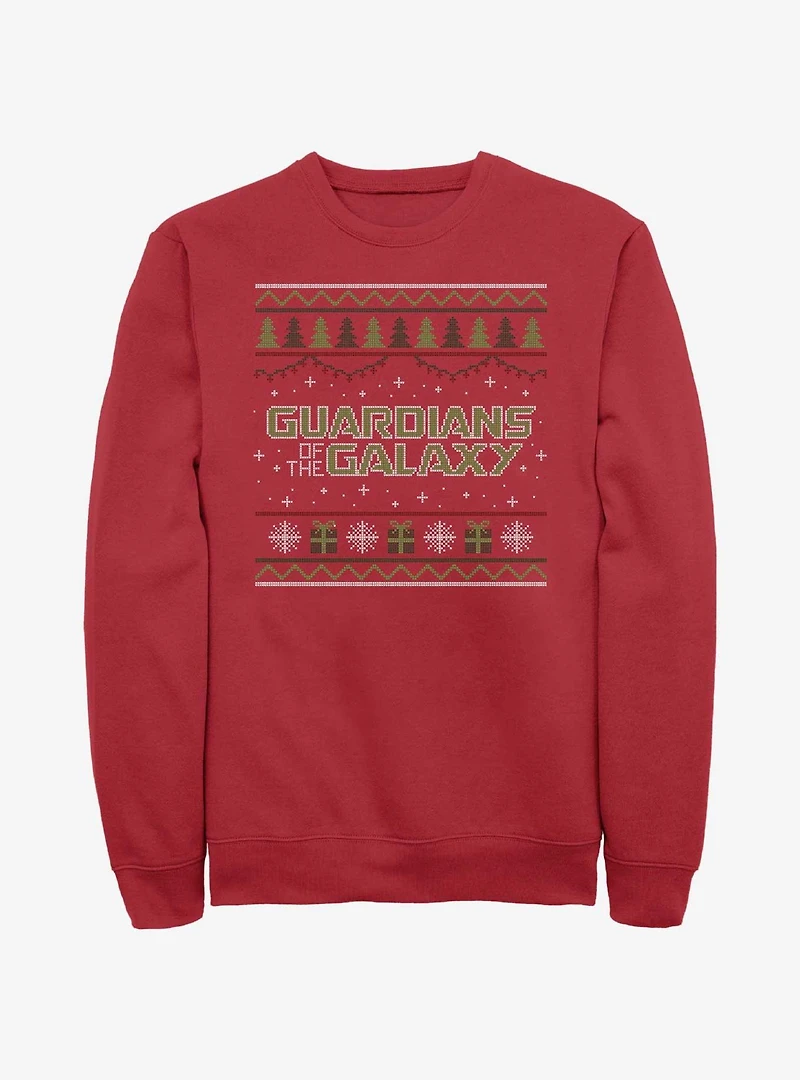 Marvel Guardians of the Galaxy Christmas Sweatshirt