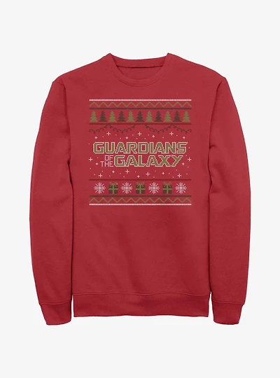 Marvel Guardians of the Galaxy Christmas Sweatshirt