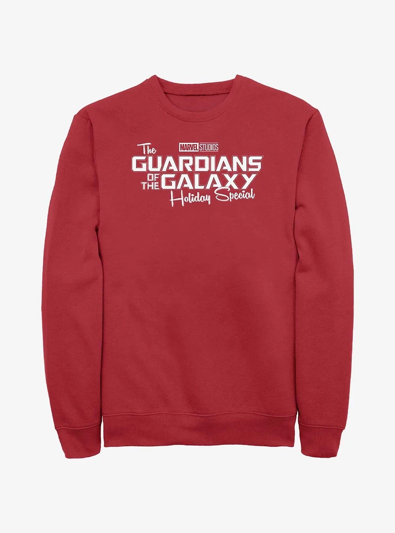 Marvel Guardians of the Galaxy Holiday Special Logo Sweatshirt