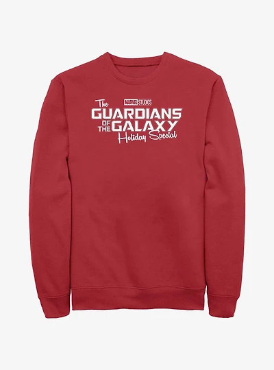 Marvel Guardians of the Galaxy Holiday Special Logo Sweatshirt