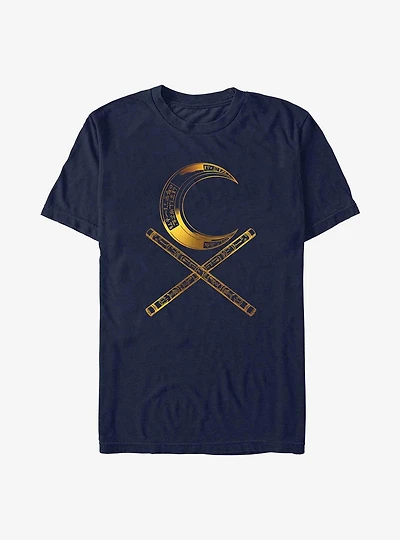Marvel Moon Knight Baton Glyphs T-Shirt