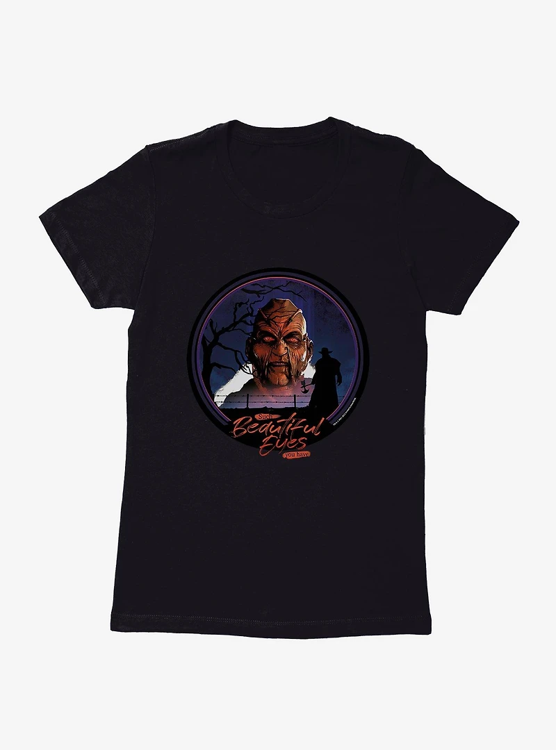 Jeepers Creepers Such Beautiful Eyes Womens T-Shirt