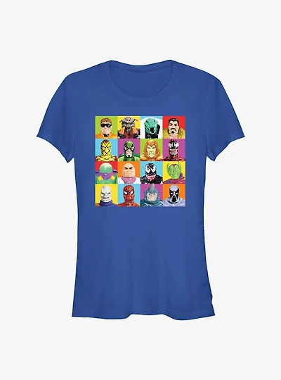 Marvel Spider-Man 60th Anniversary Spidey Figures Girls T-Shirt