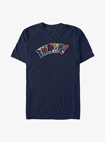 Marvel Spider-Man 60th Anniversary Thwip Spidey Panels T-Shirt