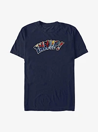 Marvel Spider-Man 60th Anniversary Thwip Spidey Panels T-Shirt
