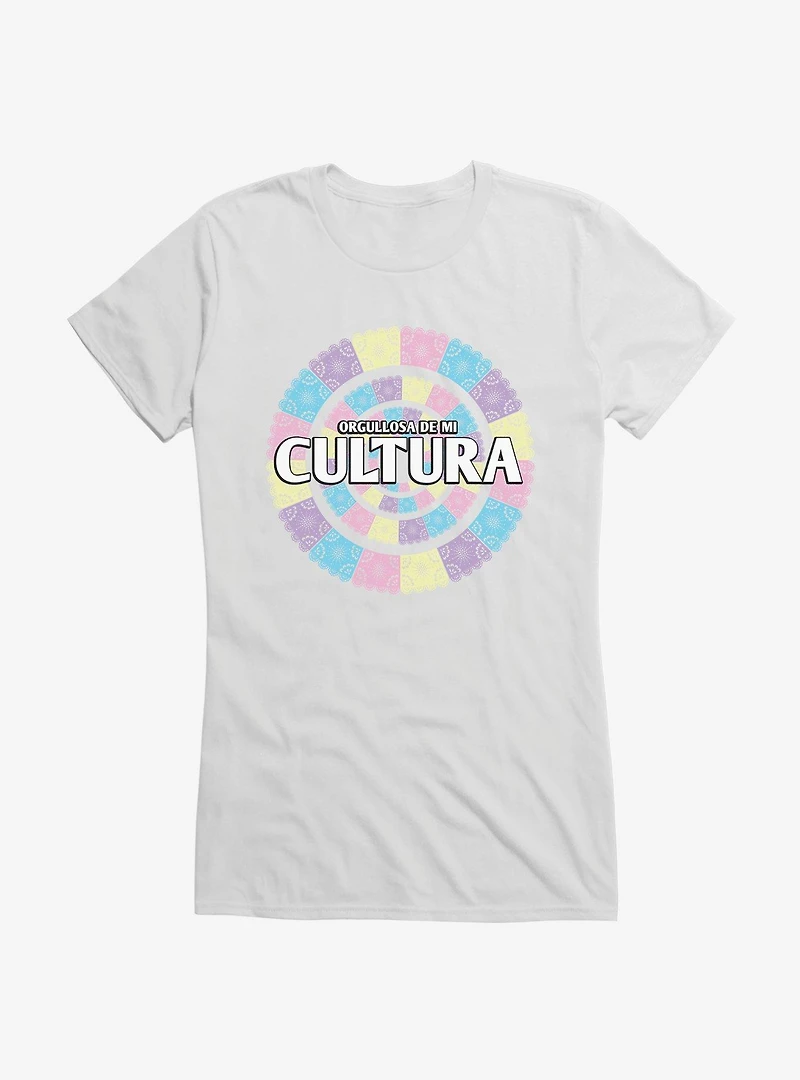 Orgullosa De Mi Cultura Girls T-Shirt