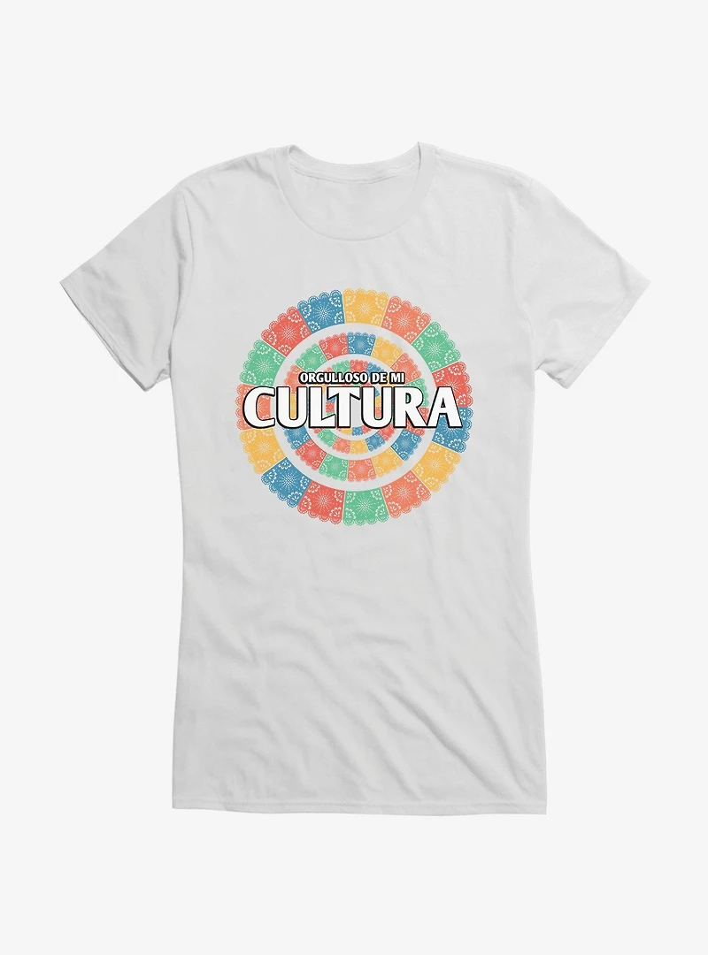 Orgulloso De Mi Cultura Girls T-Shirt