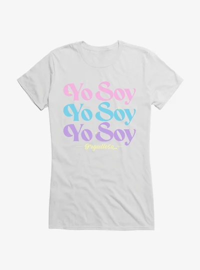 Yo Soy Orgullosa Girls T-Shirt