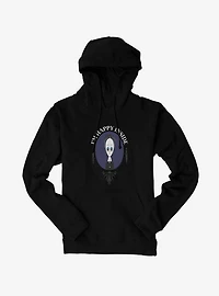 The Addams Family I'm Happy Inside Hoodie