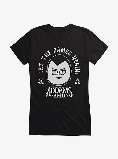 Addams Family Movie Let The Games Begin Girls T-Shirt