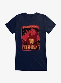 Candyman Hiding The Walls Girls T-Shirt