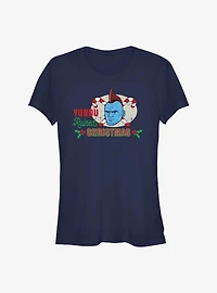 Marvel Guardians of the Galaxy Holiday Special Yondu Ruined Christmas Girls T-Shirt