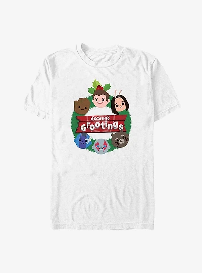 Marvel Guardians of the Galaxy Holiday Special Seasons Grootings T-Shirt