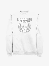 Marvel Black Panther: Wakanda Forever Badge Logo Sweatshirt