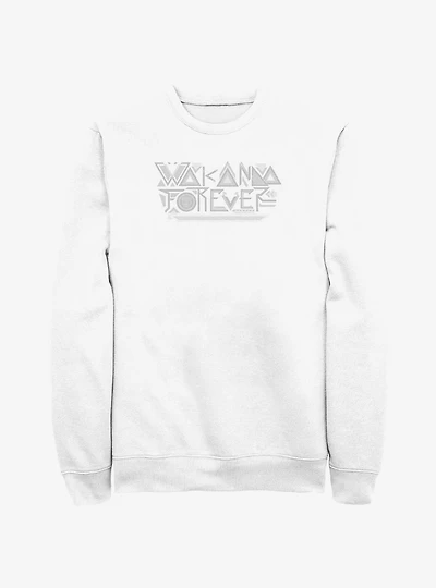 Marvel Black Panther: Wakanda Forever Logo Sweatshirt