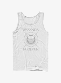 Marvel Black Panther: Wakanda Forever Crossed Spears Logo Tank
