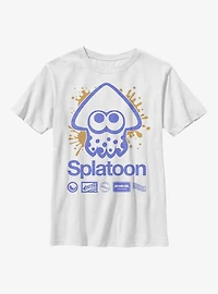 Nintendo Splatoon Squid Logo Youth T-Shirt