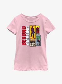 Marvel Spider-Man Beyond Amazing Comic Youth Girls T-Shirt