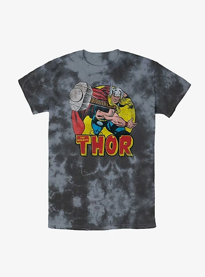Marvel Thor Mighty Tie-Dye T-Shirt