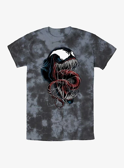 Marvel Venom Slimy Tongue Tie-Dye T-Shirt