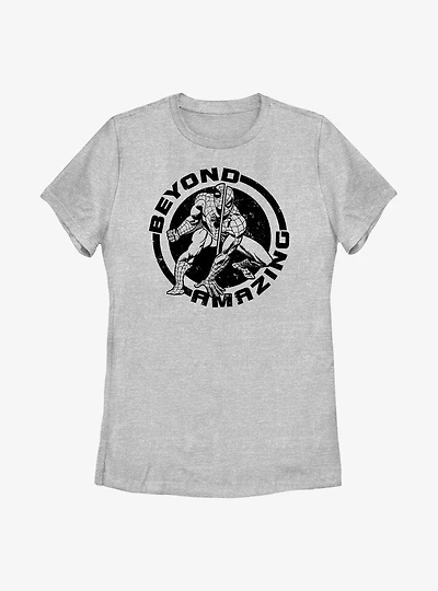 Marvel Spider-Man Beyond Amazing Circle Womens T-Shirt