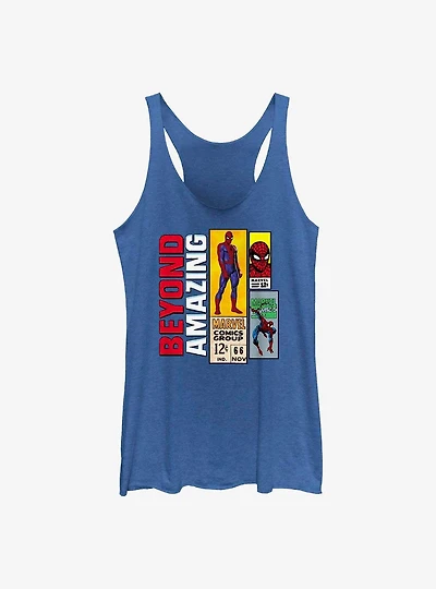 Marvel Spider-Man Beyond Amazing Comic Womens Tank Top