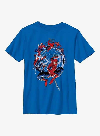 Marvel Spider-Man Circle Evolution Youth T-Shirt