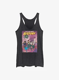 Disney Strange World Let?s Go Make History Womens Tank Top