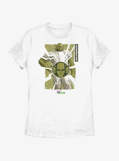 Marvel She-Hulk Abomination Poster Womens T-Shirt
