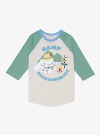 Sanrio Cinnamoroll Camping Portrait Youth Raglan T-Shirt - BoxLunch Exclusive