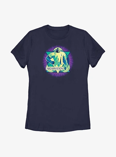 Marvel She-Hulk Abomination Badge Womens T-Shirt