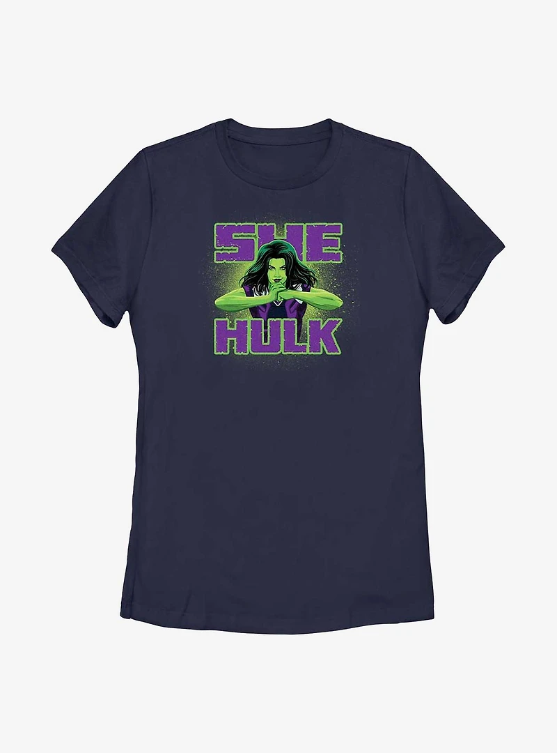 Marvel She-Hulk Power Womens T-Shirt