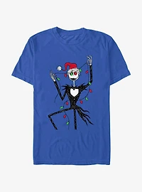 The Nightmare Before Christmas Santa Jack Lights T-Shirt
