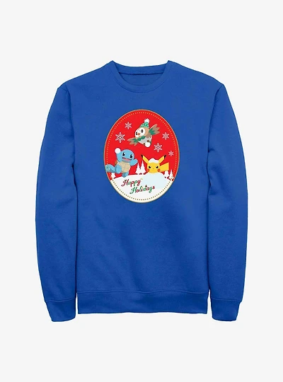 Pokemon Happy Holiday Snow Day Sweatshirt